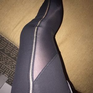 Lululemon cutout sheer leggings